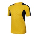 Men's Quick Dry Short Sleeve T-Shirt With Splicing