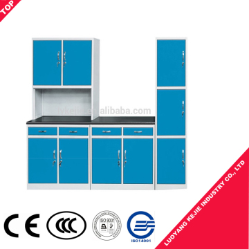 Professional manufacturer cheap kichen cabinet metal kitchen cupboard steel kichen cabinet