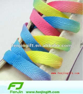 rainbow shoelace,rainbow shoe lace,rainbow shoelaces