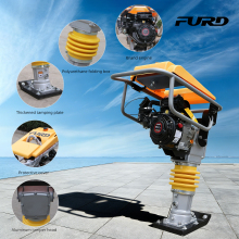 Durable Low Fuel Consumption Tamping Rammer for All Types of Loose Soil Compaction Gasoline Powered Tamping Rammer