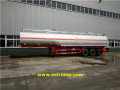 3 As 50CBM Petroleum Tanker Aanhangwagens