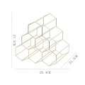 6 병 보관 와인 랙 금속 병 홀더