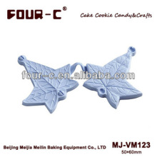 Ivy leaf veiner silicone mould,fondant veiner mould,impression mould