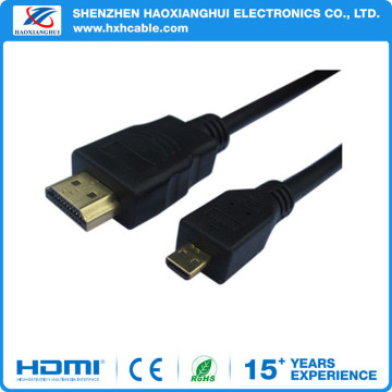 HDMI to Micro HDMI Gold Plated HDMI Cable