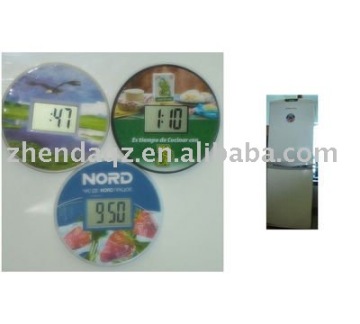 LCD magnet clock