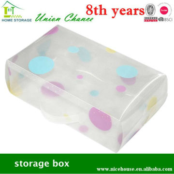 2015 PP 30X18X10cm clear plastic boxes wholesale