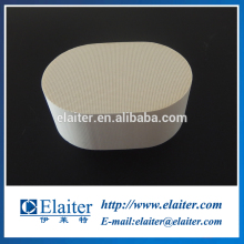Ceramic honeycomb catalytic converter substrate for car emission treatment