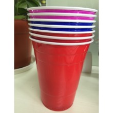 Cheap Juice Plastic PS Red Cups
