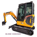 XN28 2.8t excavator with cabin