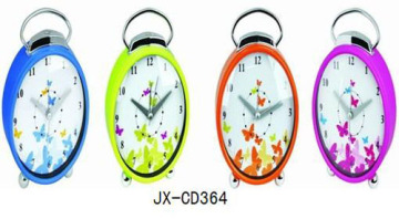 Simple Type Mini Metal Alarm Clock