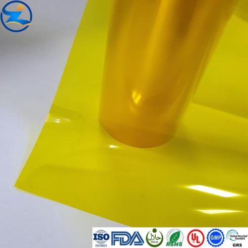 Printable termoplástico PVC / PVDC Films Materia prima