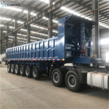 6 Axles Rear Lifting Tipper Dump Trailer