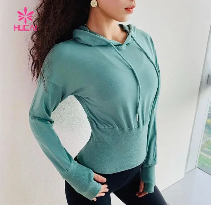 Wholesale Women Gym Wear Fitness Women Sports Hoodie