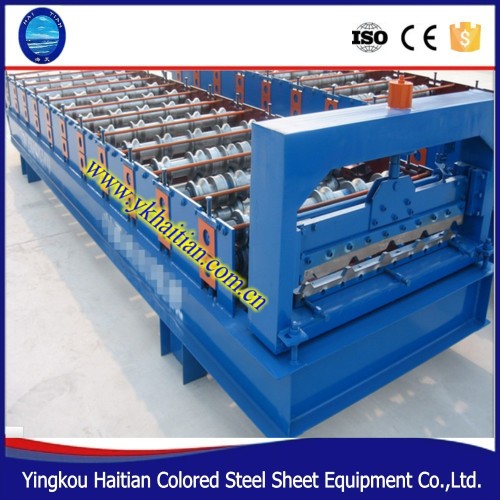 Sheet Steel Plate Panel Tile Roof Forming Machine