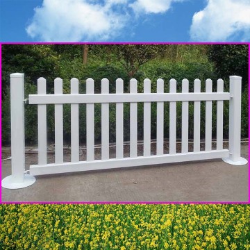 Free maintanence white safety pvc fences for kids