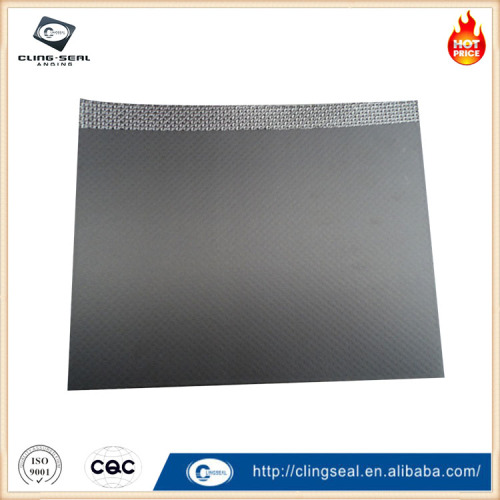 reinforced graphite sheet with metal used for graphtie gasket