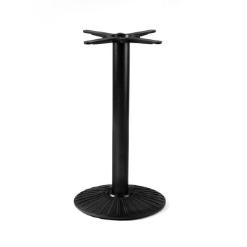 Steel Round Dining Room Pedestal Table Base