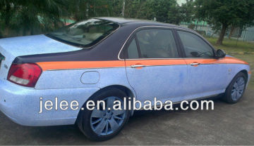 Peelable coating for decal