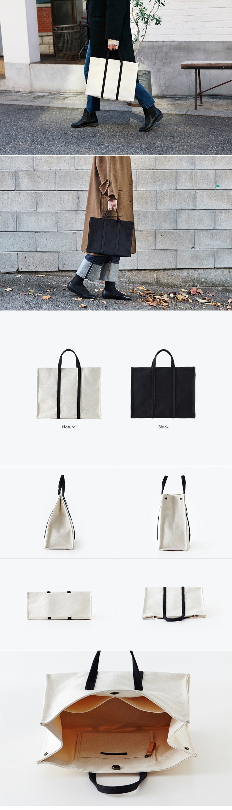 Einkaufstasche aus Baumwolle Cotton Tote Bag