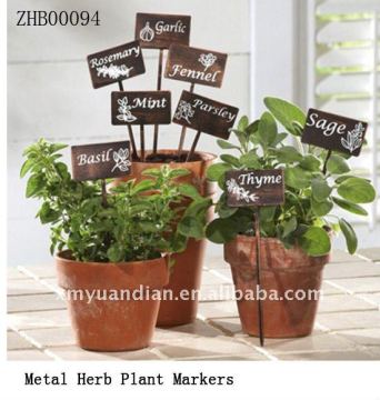 Metal Herb Plant Markers