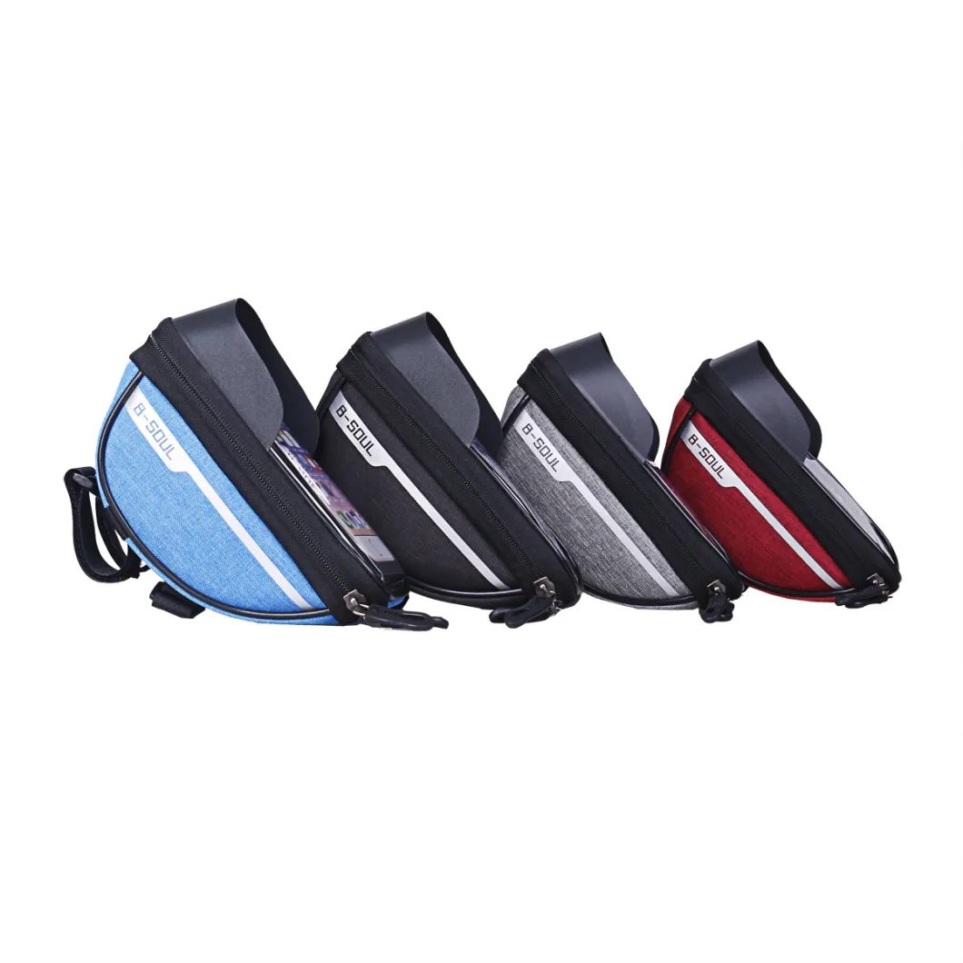 Outdoor Bags Waterproof Riding Bike Frame Bags Front Tube Touch Screen Bike Phone Bag Handlebar Bicycle Bags