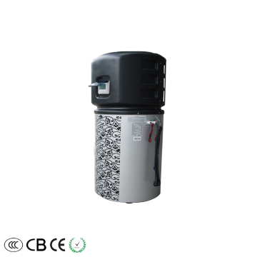 Monobloc air source all in one heat pump