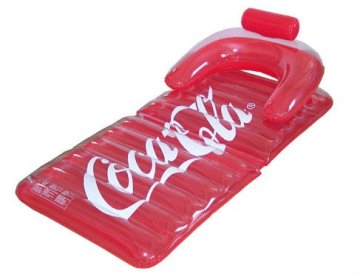 PVC inflatable floating bed