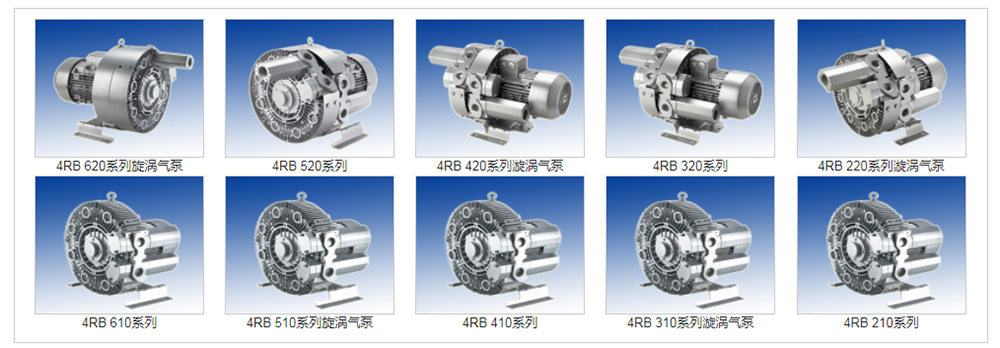 Single Stage Air Blower With Different Pressure And 4KW 5.5KW 7.5KW