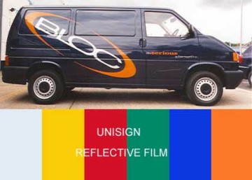 Selfadhesive Reflective Film - Advertising Grade