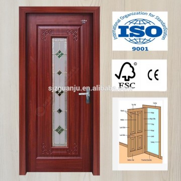 Interior meranti/oak/teak wood veneer door design