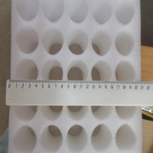 Packing Material EPE White Foam Customized With Holes