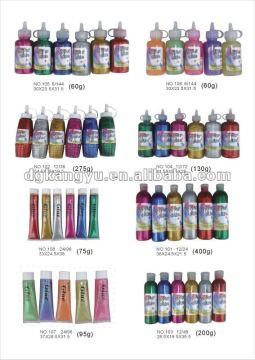 Promotional colored glitter glue made in china