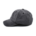 Wash personalizzato vecchio stile grigio papà cappello