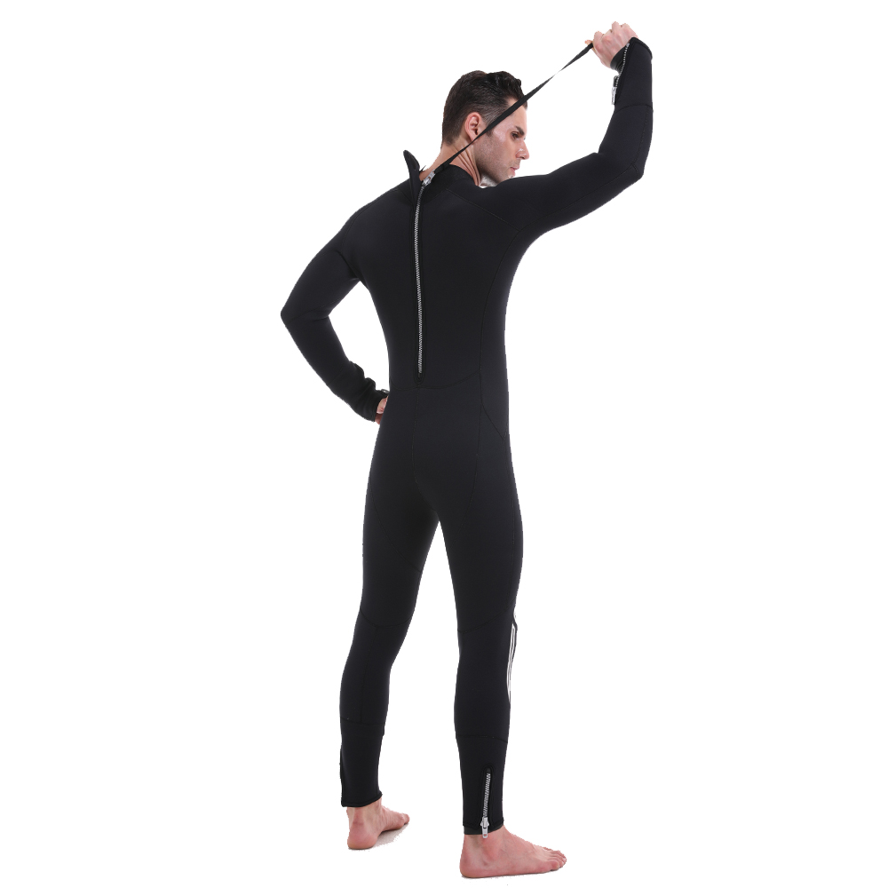 Seaskin Dewasa Satu Piece Front Zip Scuba Wetsuit