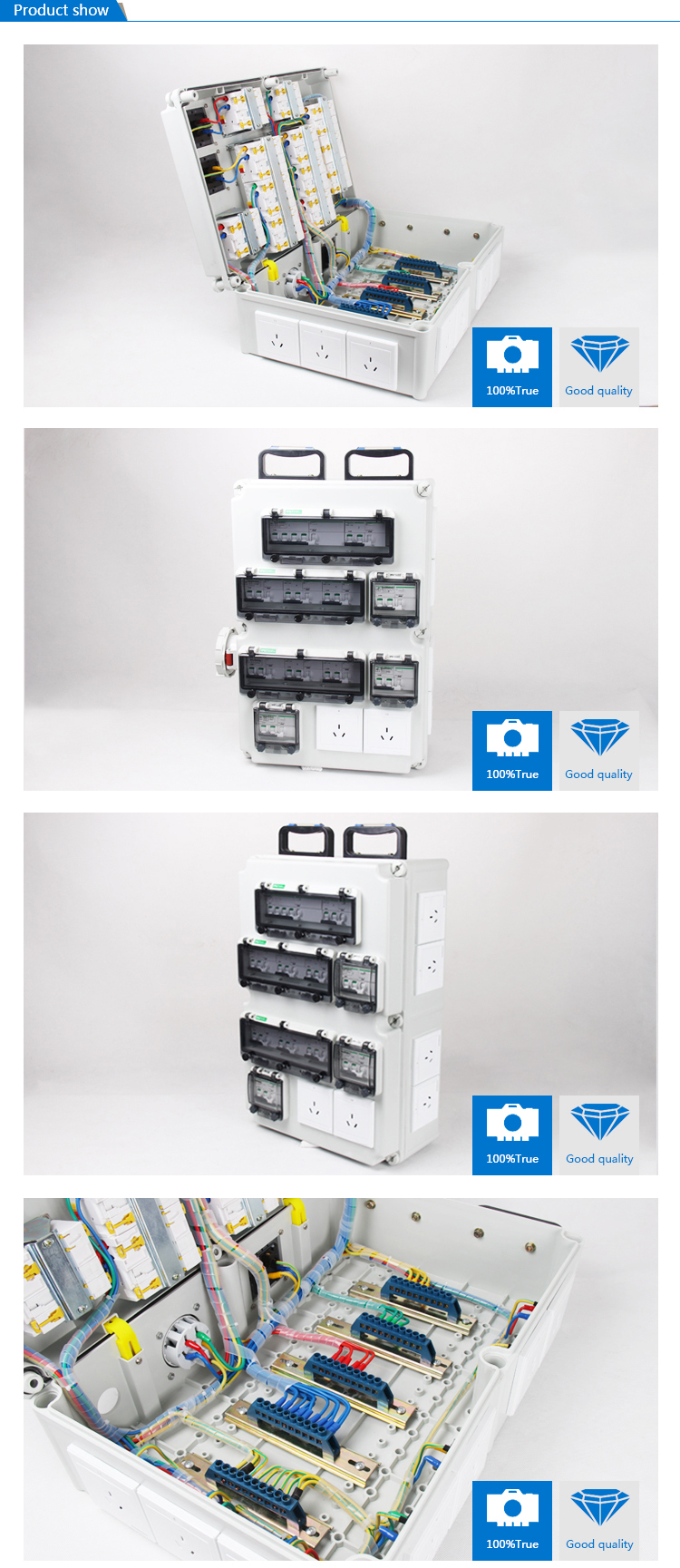 SAIP/SAIPWELL Top Quality Portable IP66 380V Input 220V Output Waterproof Power Socket Box