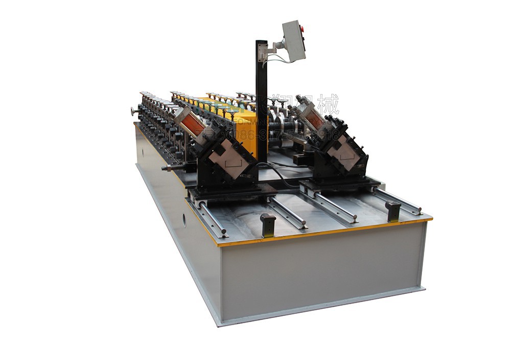 Barrier sheet roll forming equipments, highway guardrail forming machine