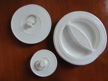 composite drain cover/double drainer sink/plastic drain plug