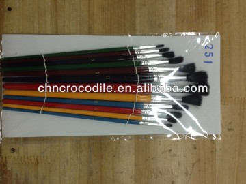 water colour paint brush set, artist brushes sets,oil color brushes