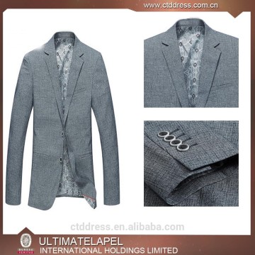 Men half canvas suit fashion business men's custom suit