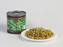 tin processed peas 184g