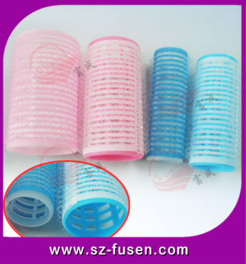 Colorful Velcro / Plastic Velcro Hair Rollers Oem For Beauty