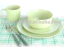 16-pc stoneware dinnerware set