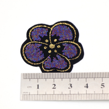 perle di fiori perle Sew on Patch Embroidery