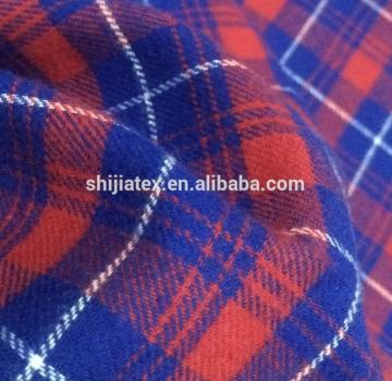 100% cotton flannel textile fabric