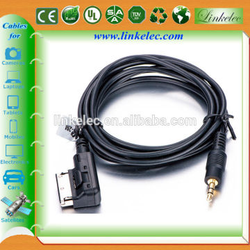 Benz MMI 3.5mm mp3 aux madia interface adapter cable