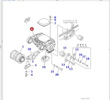 Dozer Parts D475A-5 BOGIE MAJOR 198-30-66111