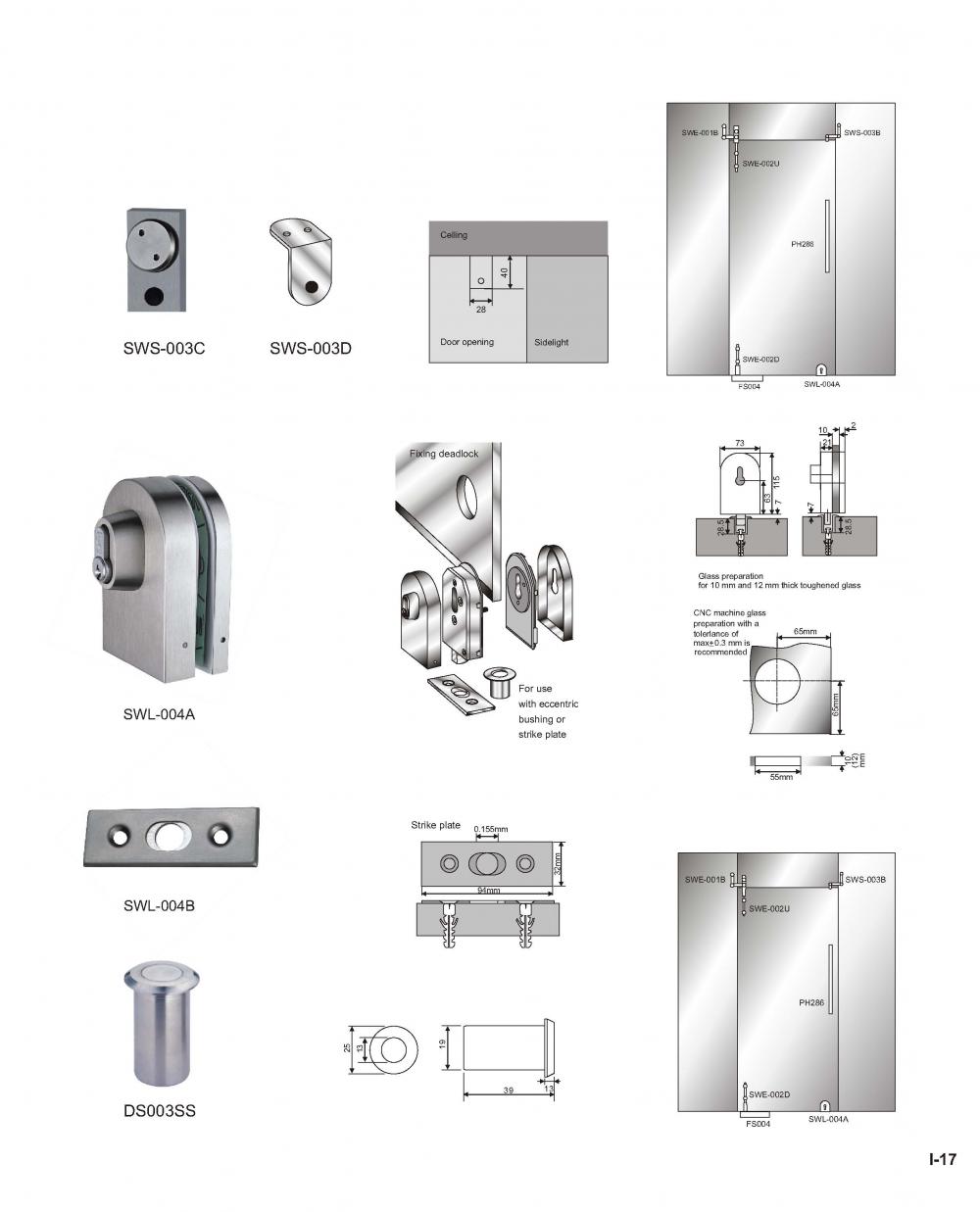 I 17swing Glass Door System