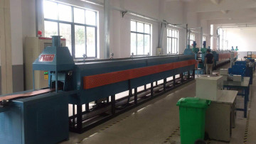 Controlled atmosphere nitriding (carburizing) furnace