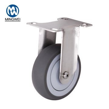 Stainless Steel Non Swivel Castors