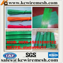 Factory!!!!!!!! Low!!!! KangChen PVC coated straightened cut tie wire